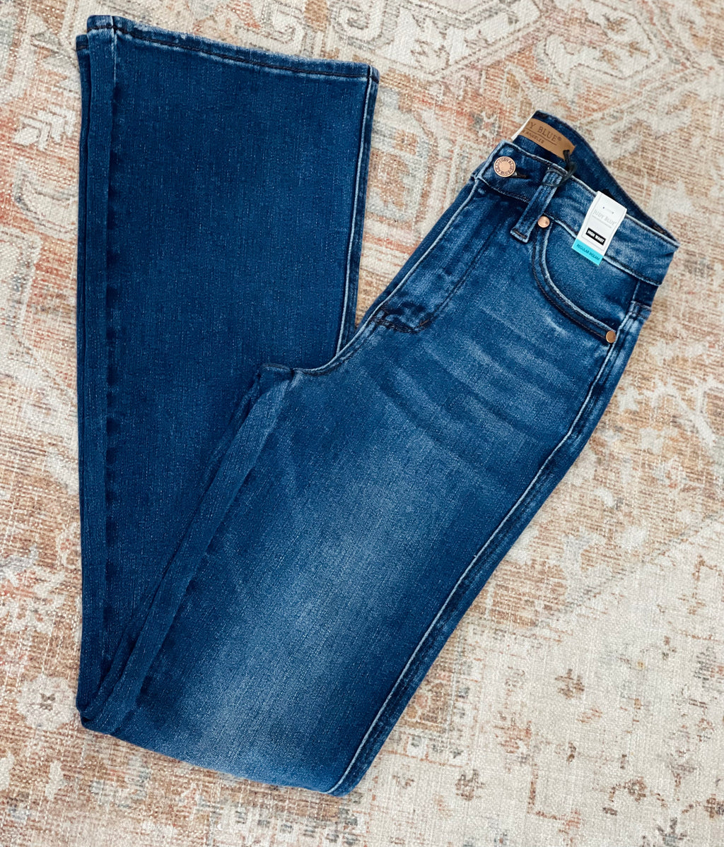 Aubrey Embroidered Bootcut
