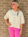 Anniston Raw Edge Cardigan