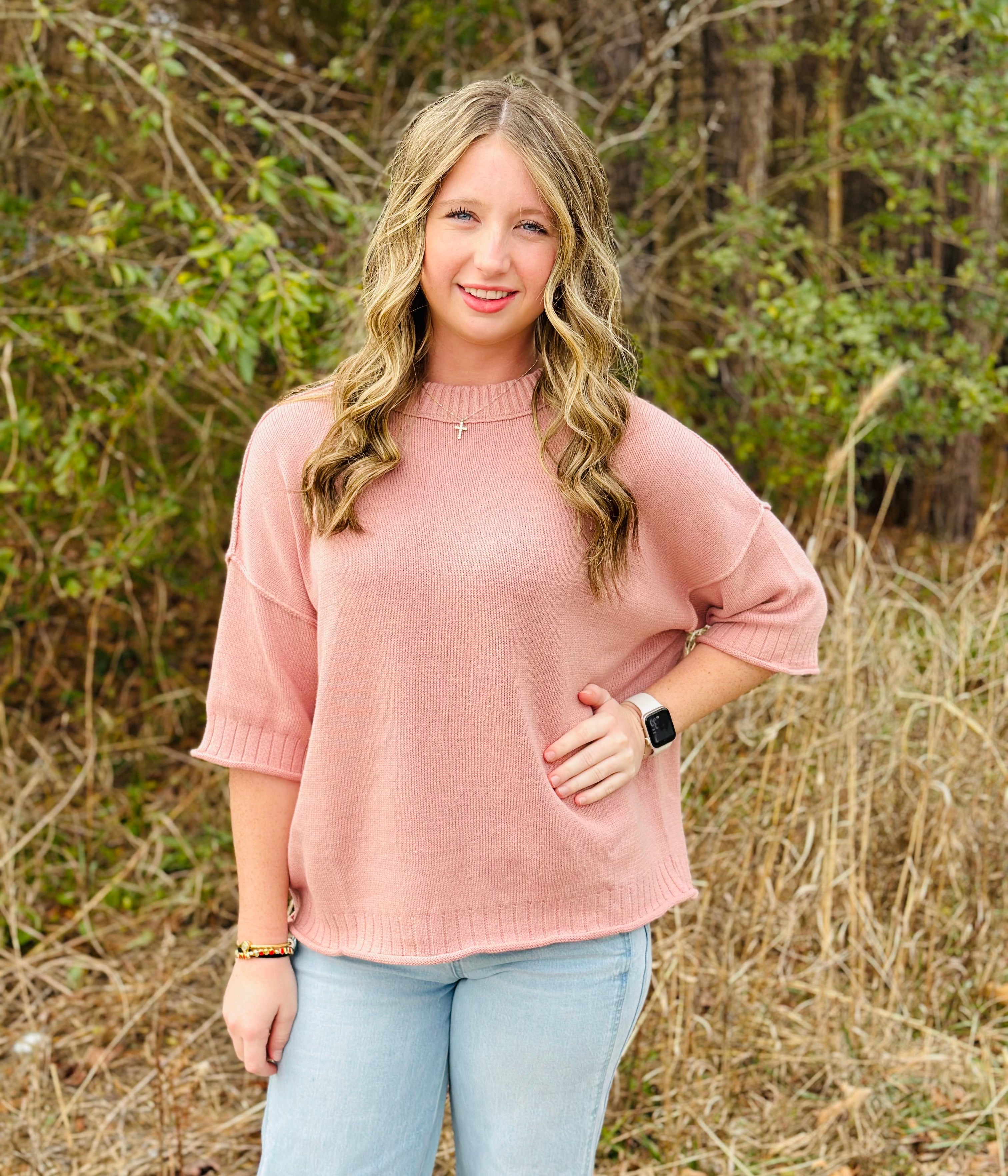 Jane Crewneck Sweater Top