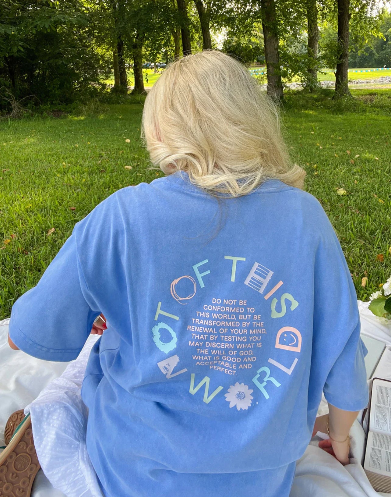 Elevated Faith Not Of This World Unisex Tee