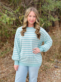 Jade Striped Top