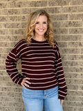 Preslee Raw Edge Sweater