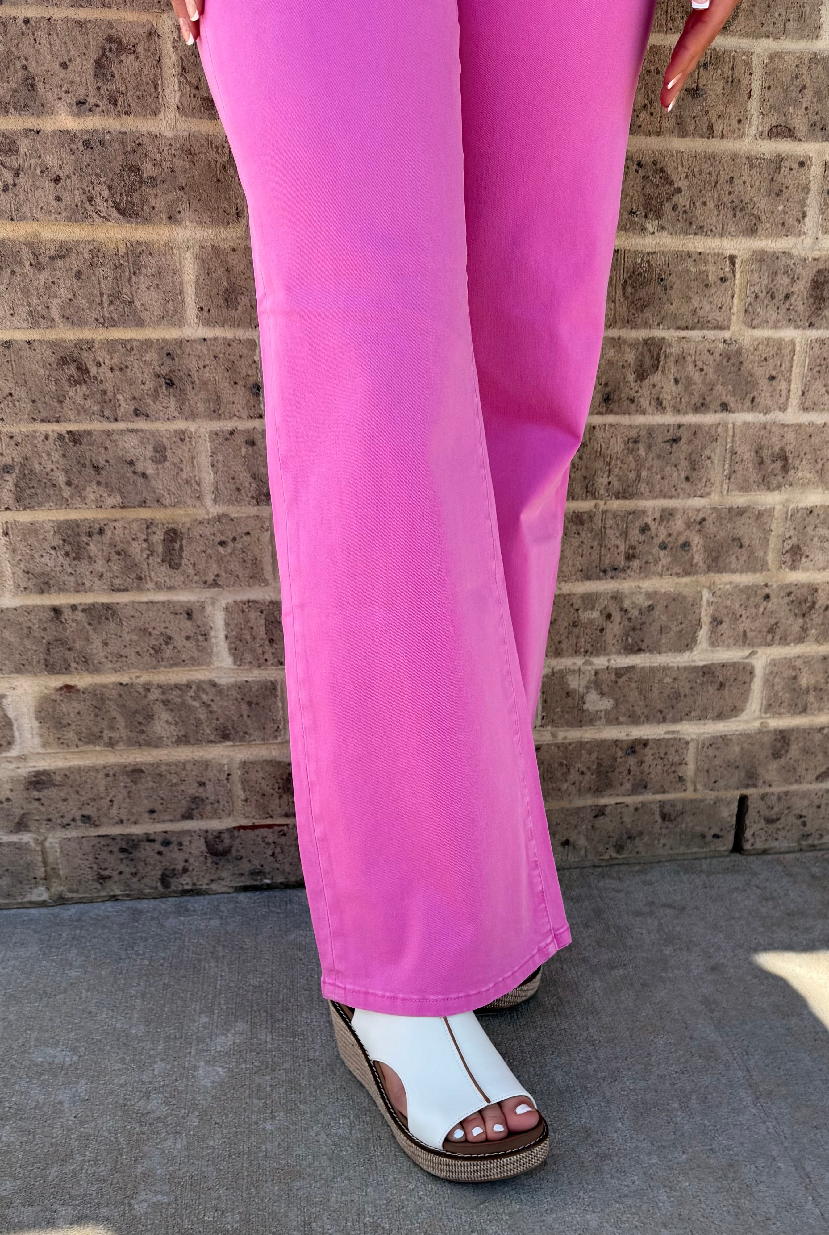 Mica Brilliant Rose HR Wide Leg