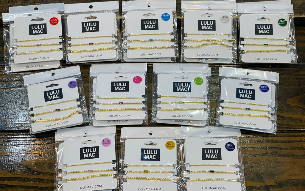 Lulu Mac Birthstone Bracelet Set