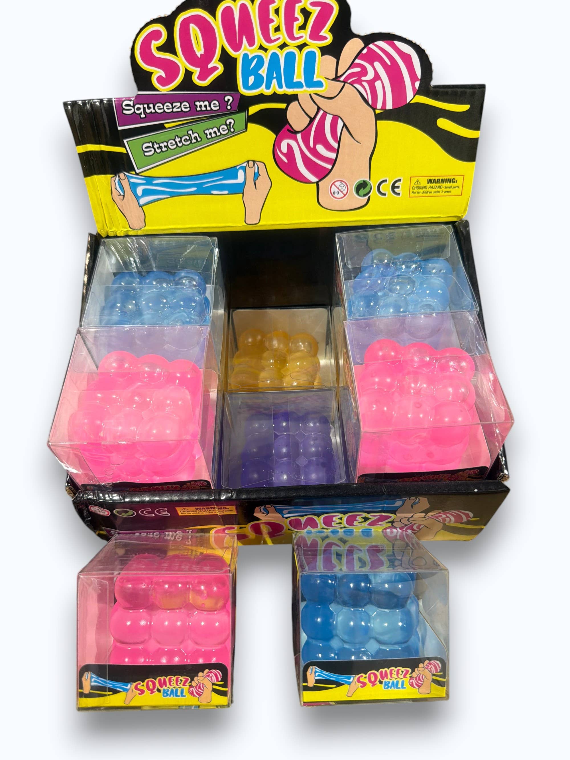 Bubble Cube Squeez Ball