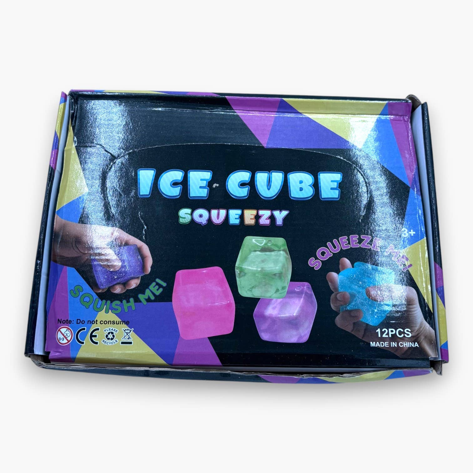 Ice Cube Squeezy Tie-Dye 12ct