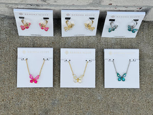 Bianca Butterfly Necklace by KS