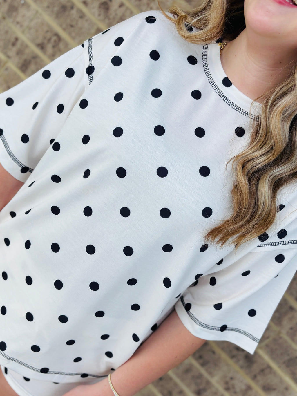 Austyn Polka Dot Set by Pretty Bash