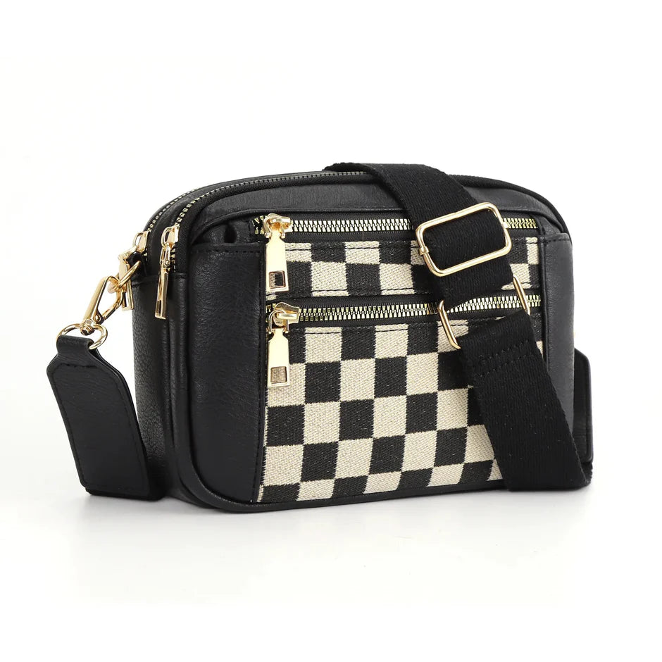 CHECKMATE CROSSBODY BAG