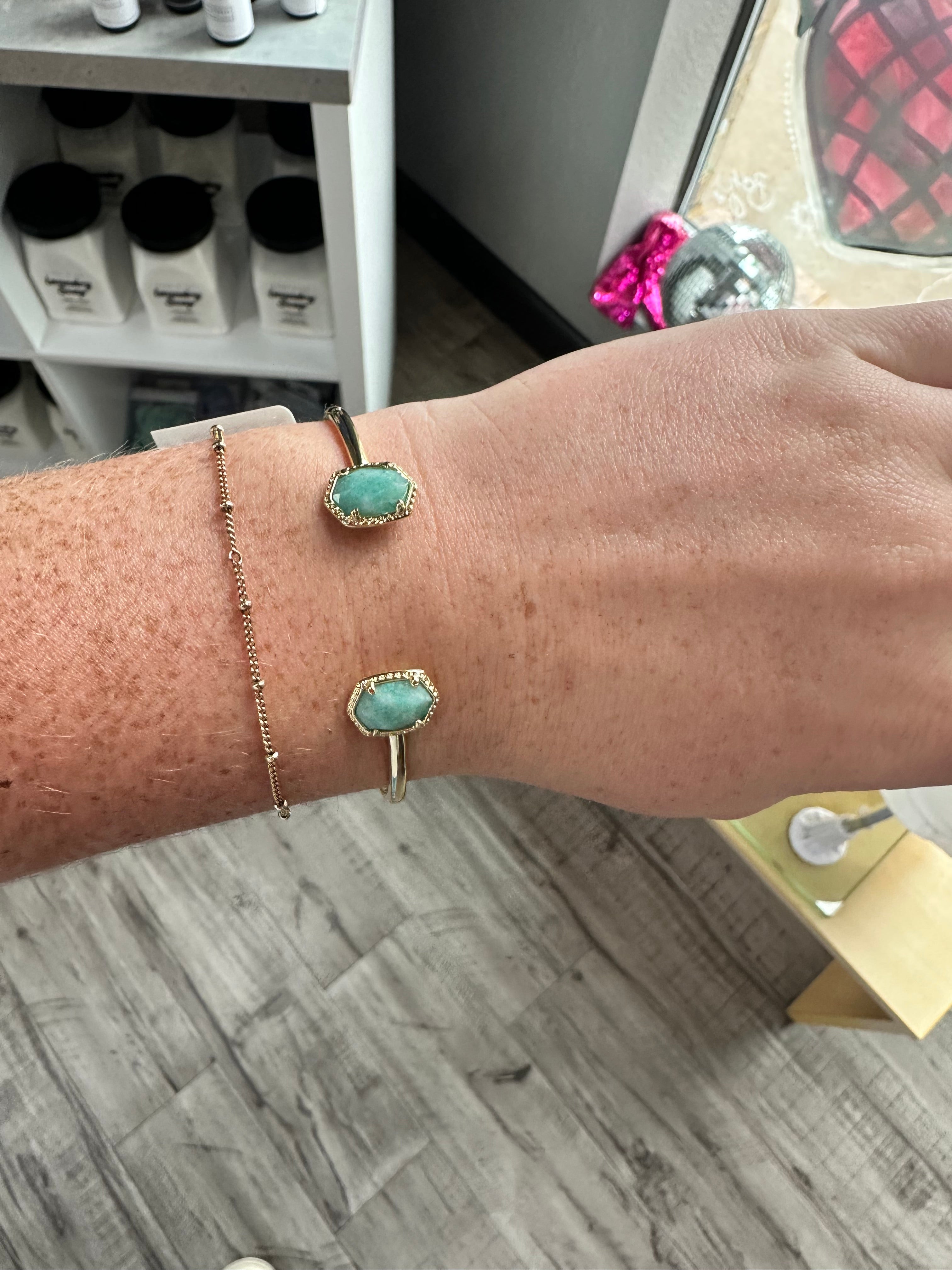 Daphne Framed Cuff Bracelet
