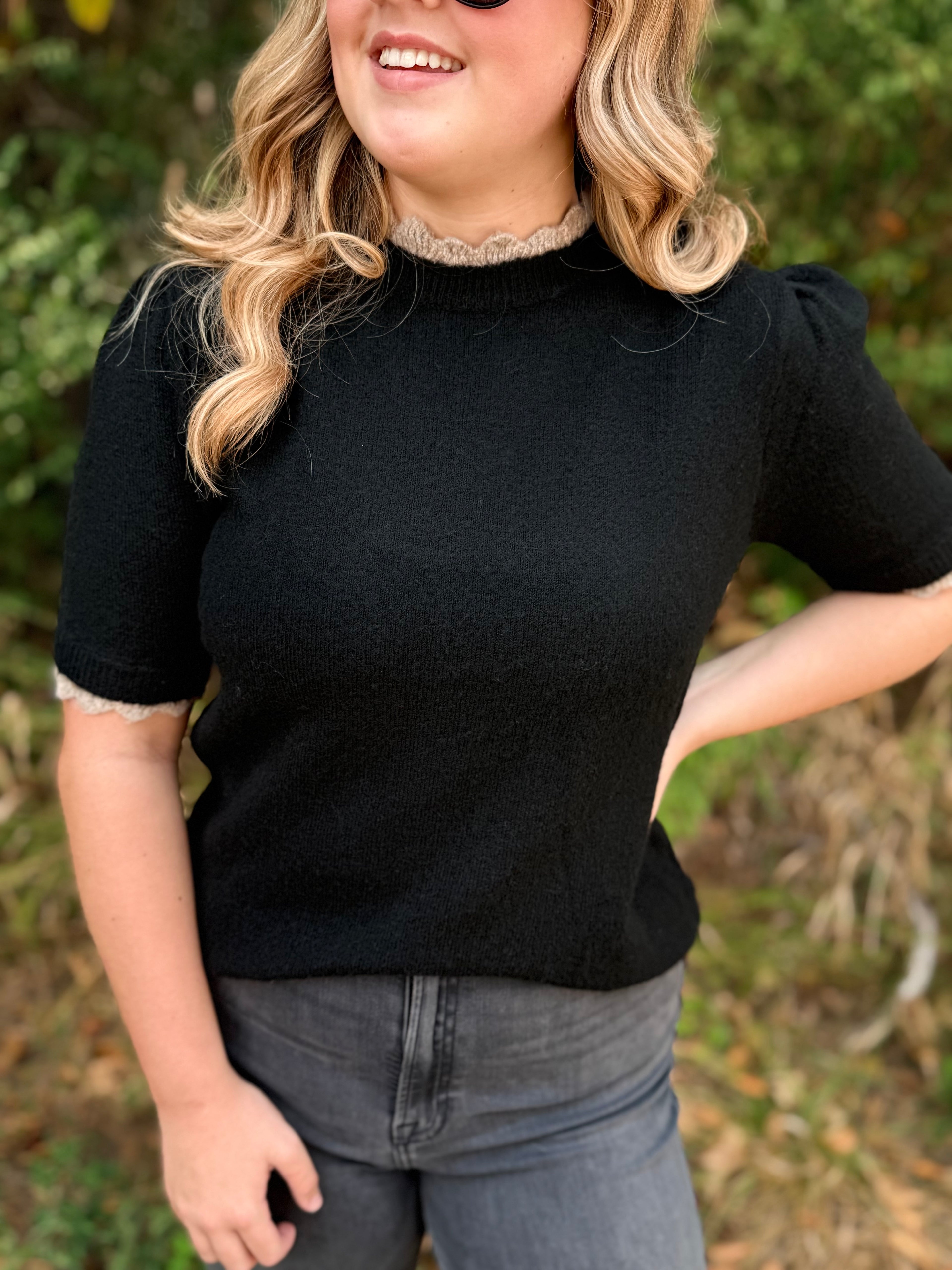 Make It Great Knit Sweater Top