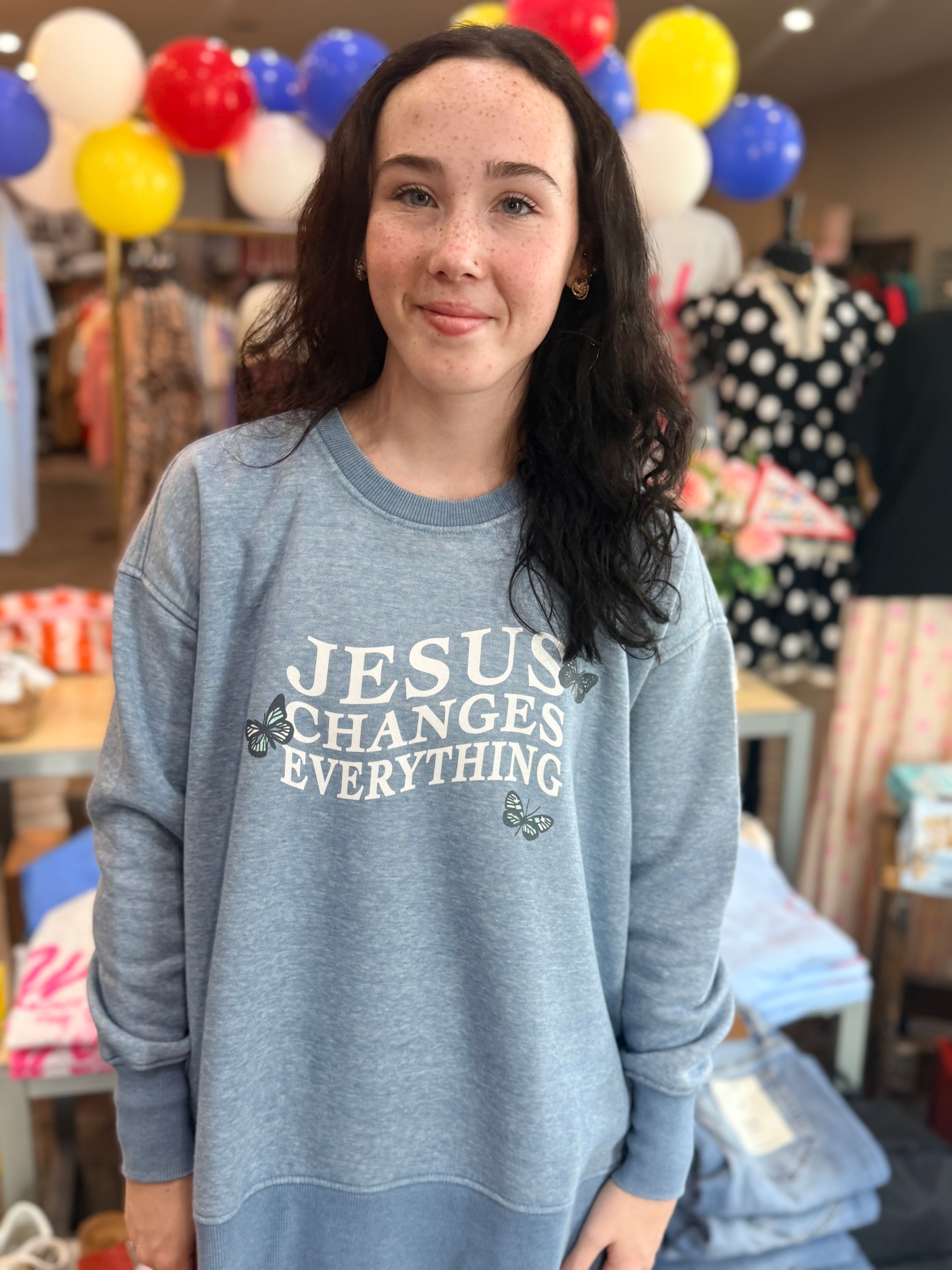 JLB Jesus Changes Everything Sweatshirt