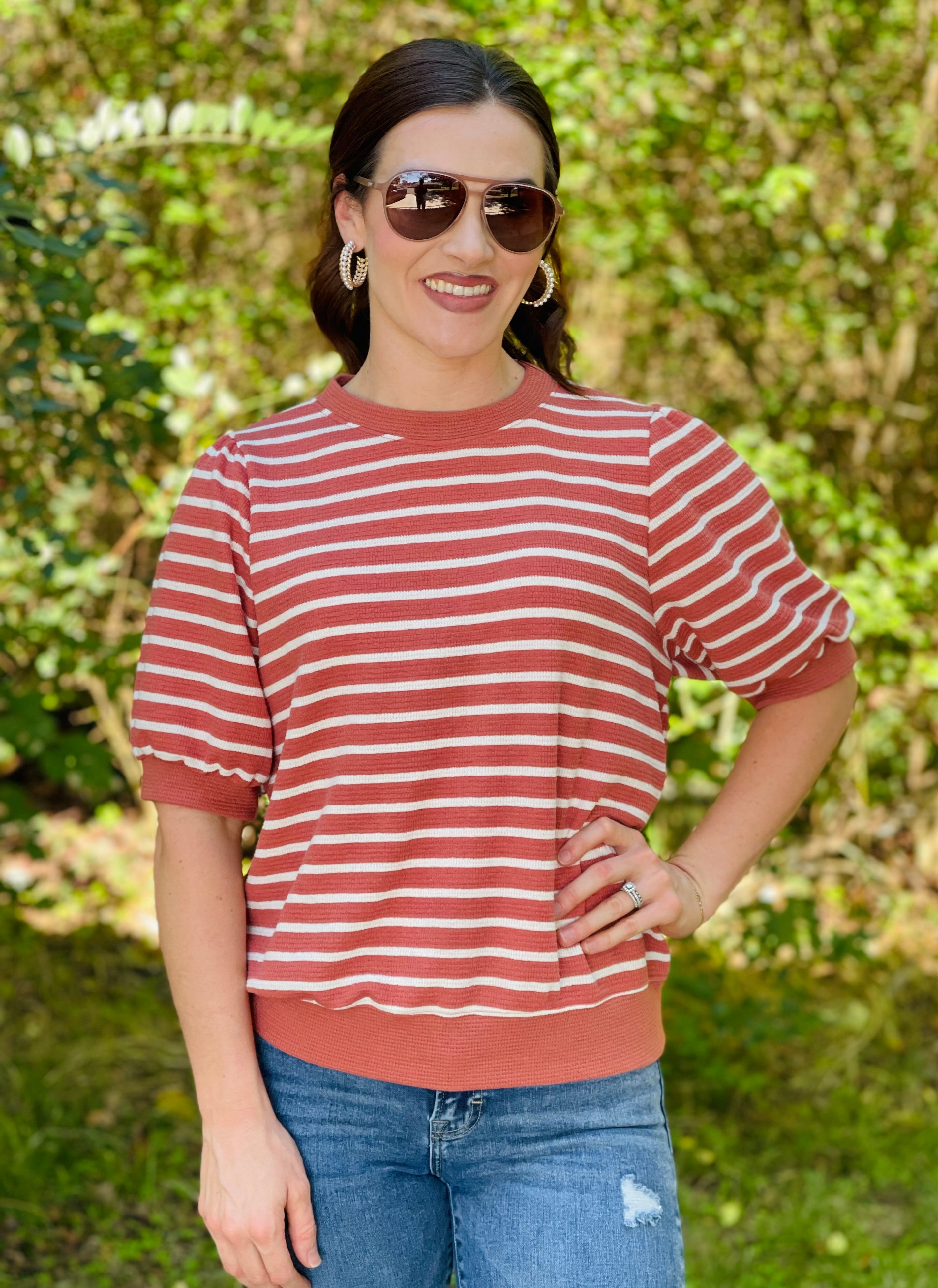 Kimberly Cloudy Knit Top