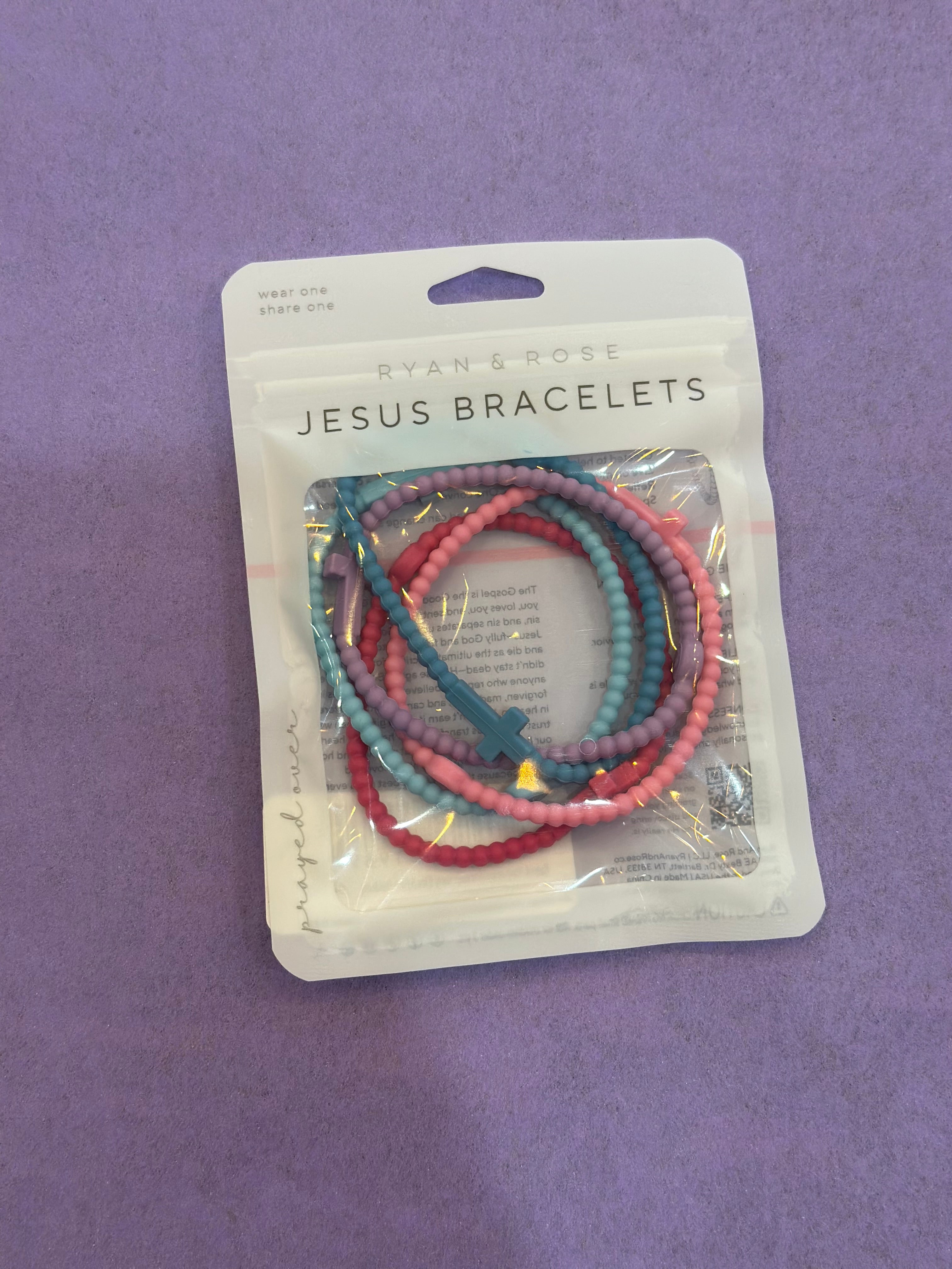 Silicone Jesus Bracelets