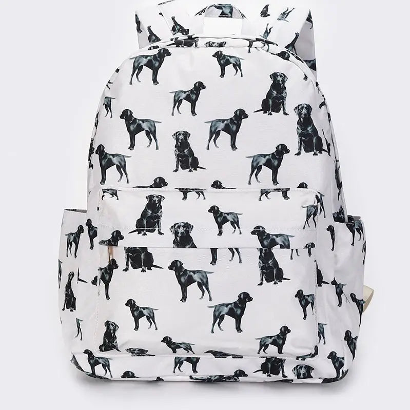 Printed Backpack