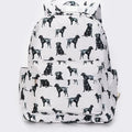 Printed Backpack