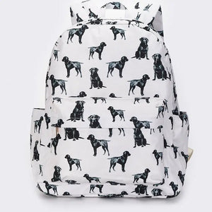 Printed Backpack