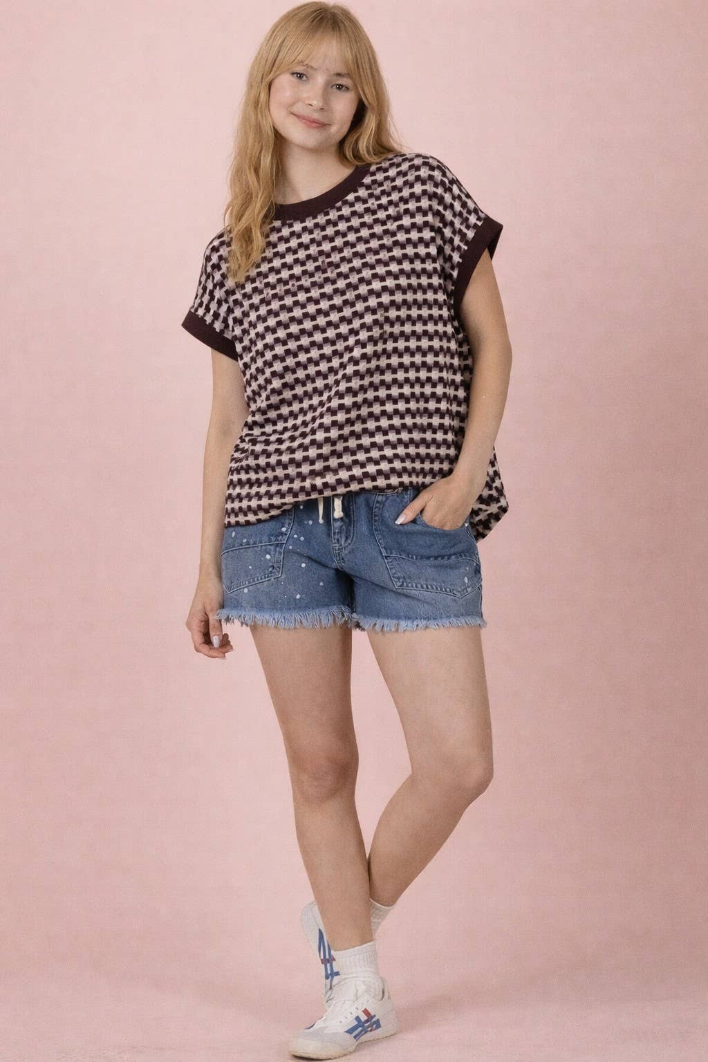 Callie Textured Top