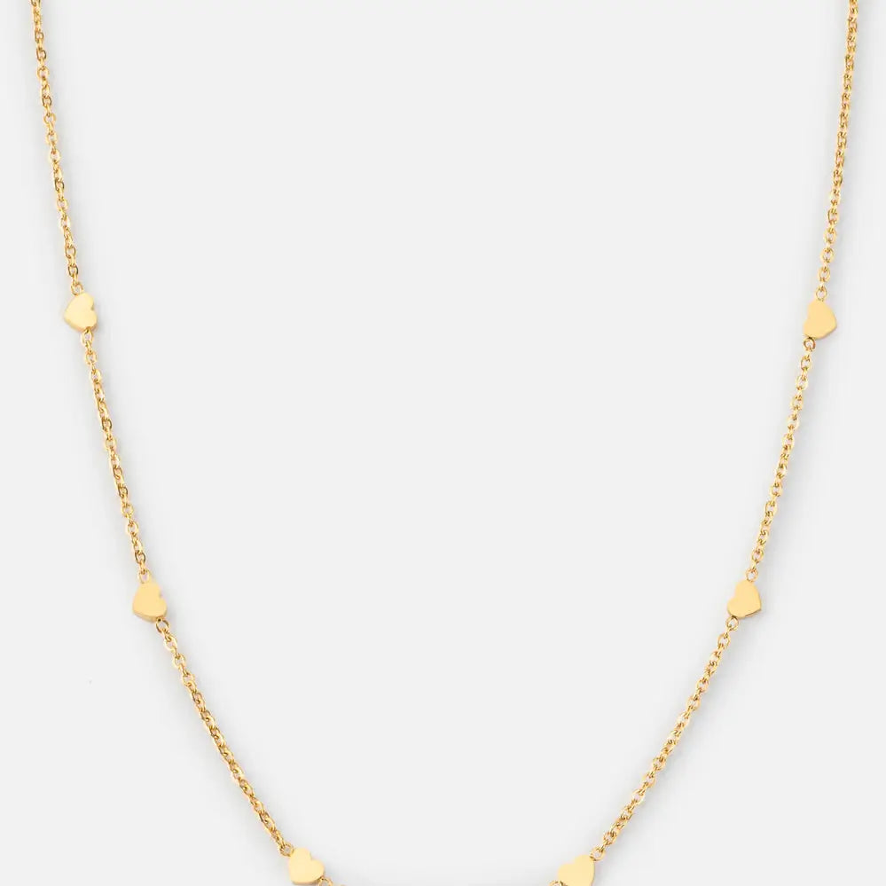 Dainty Heart Necklace Elevated Faith