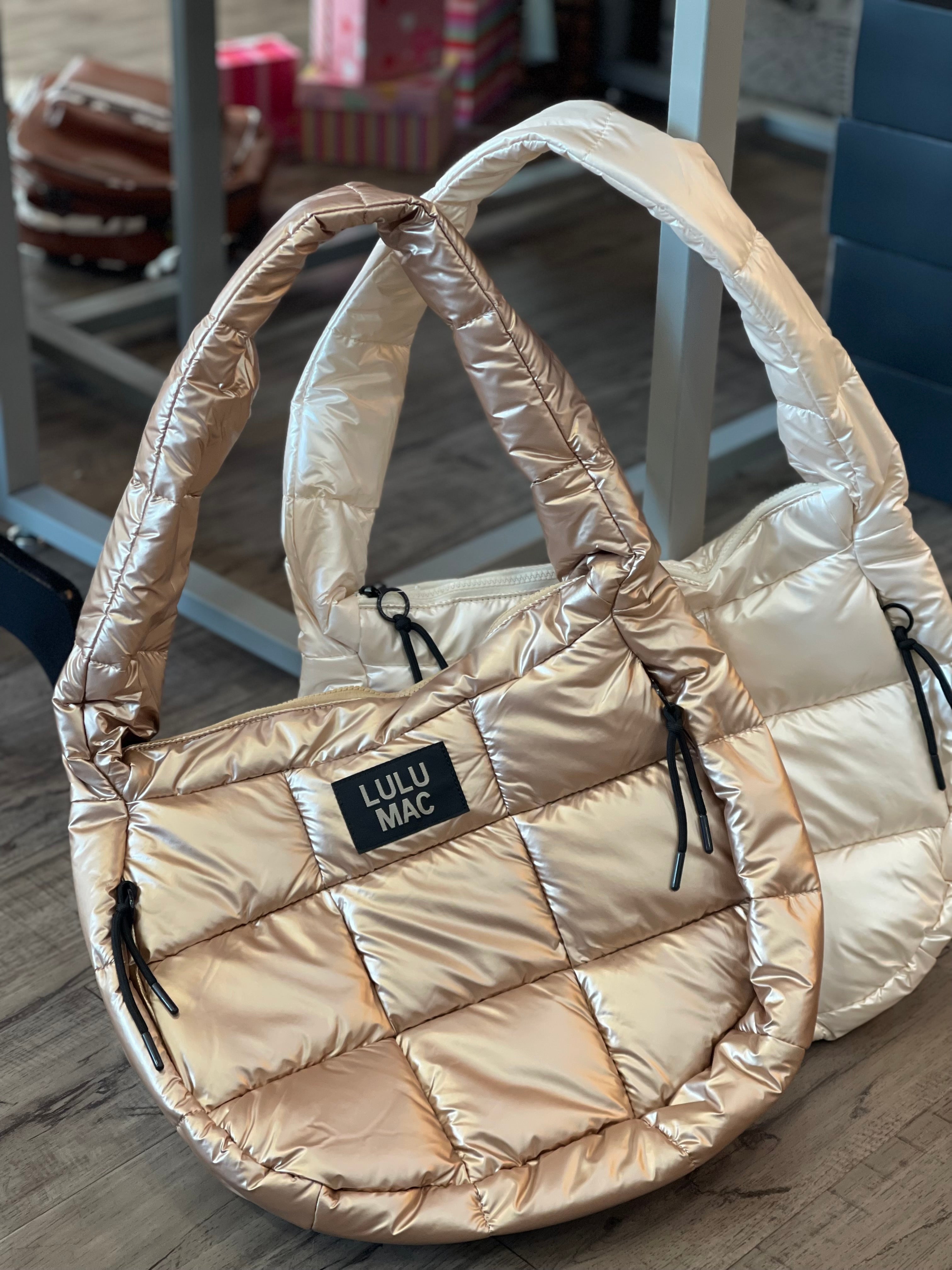 LULU MAC PUFFER TOTE BAG