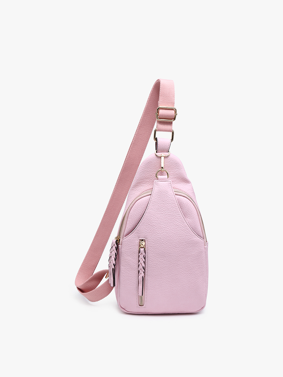 Nikki Dual Compartment Crossbody Sling Bag | M2342