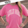Lulu Mac Neon Pink Dot Youth Tee