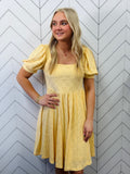 Rain Eyelet Babydoll Dress