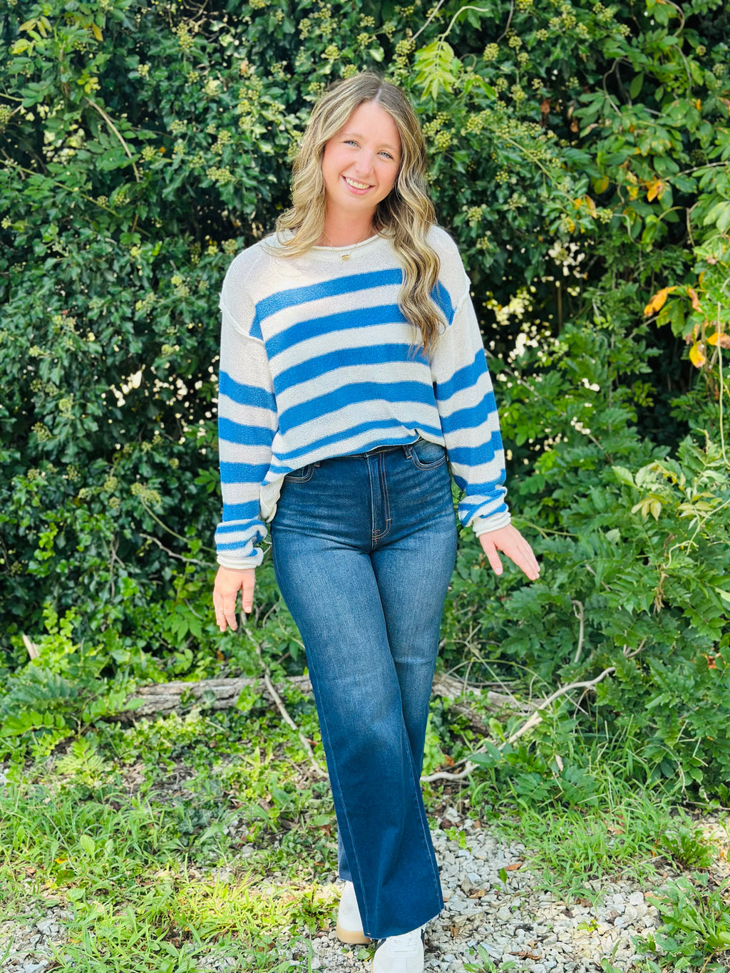 Carly Striped Sweater