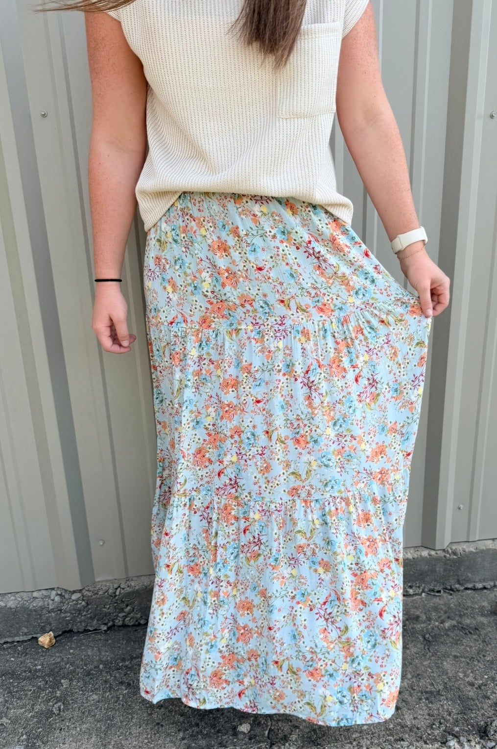Things Are Looking Up MAXI SKIRT