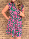 Lizzy Forever Flutter Sleeve Dress