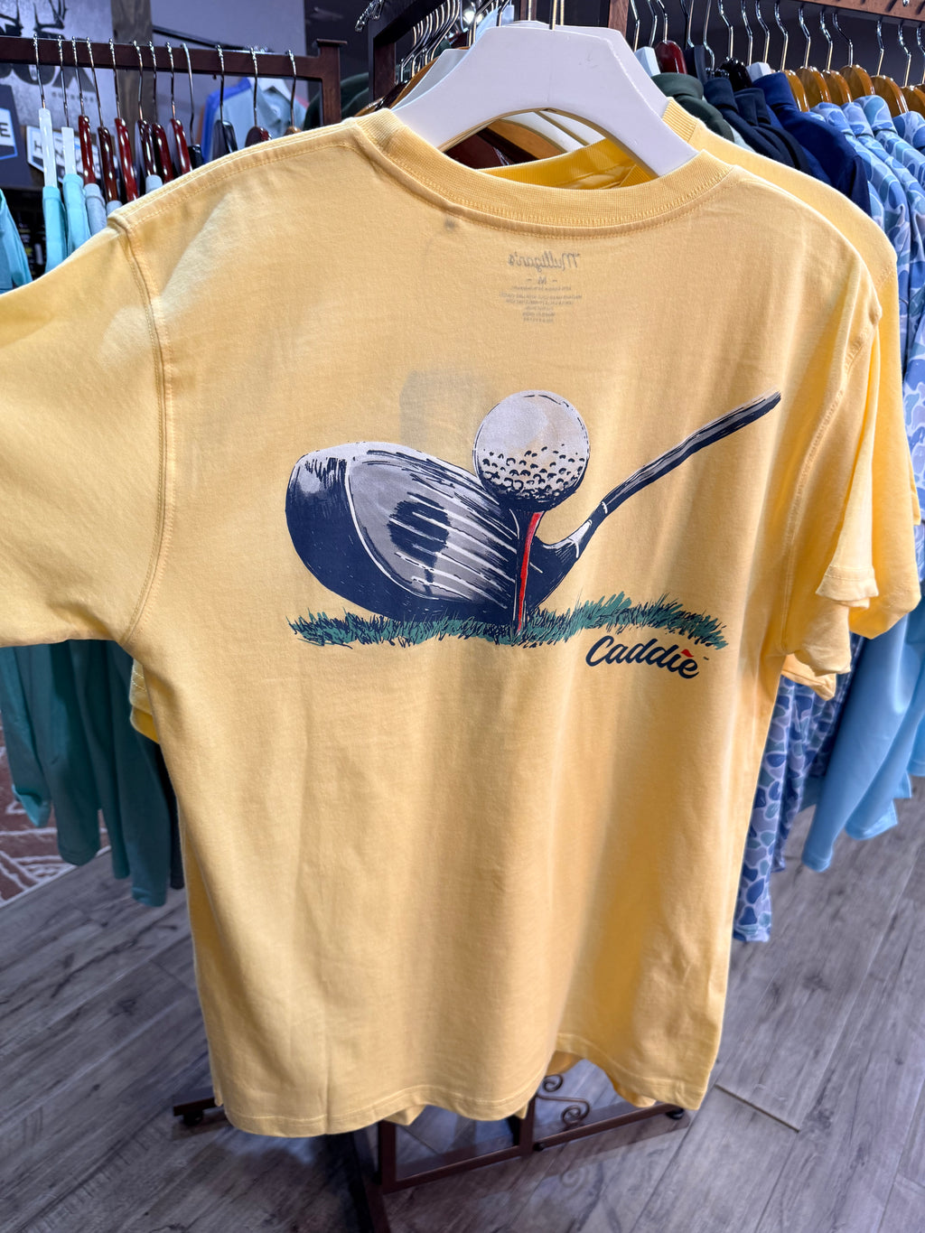 Caddie Lined Up Tee
