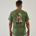 Mallard Camo Dog Burlebo Tee