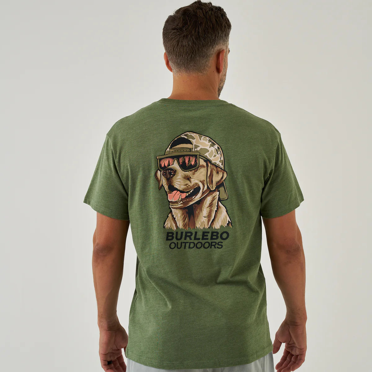 Mallard Camo Dog Burlebo Tee