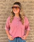 Robin Mineral Wash Top