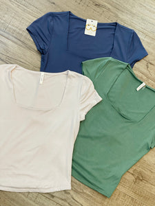 Classic Square Neck Tee