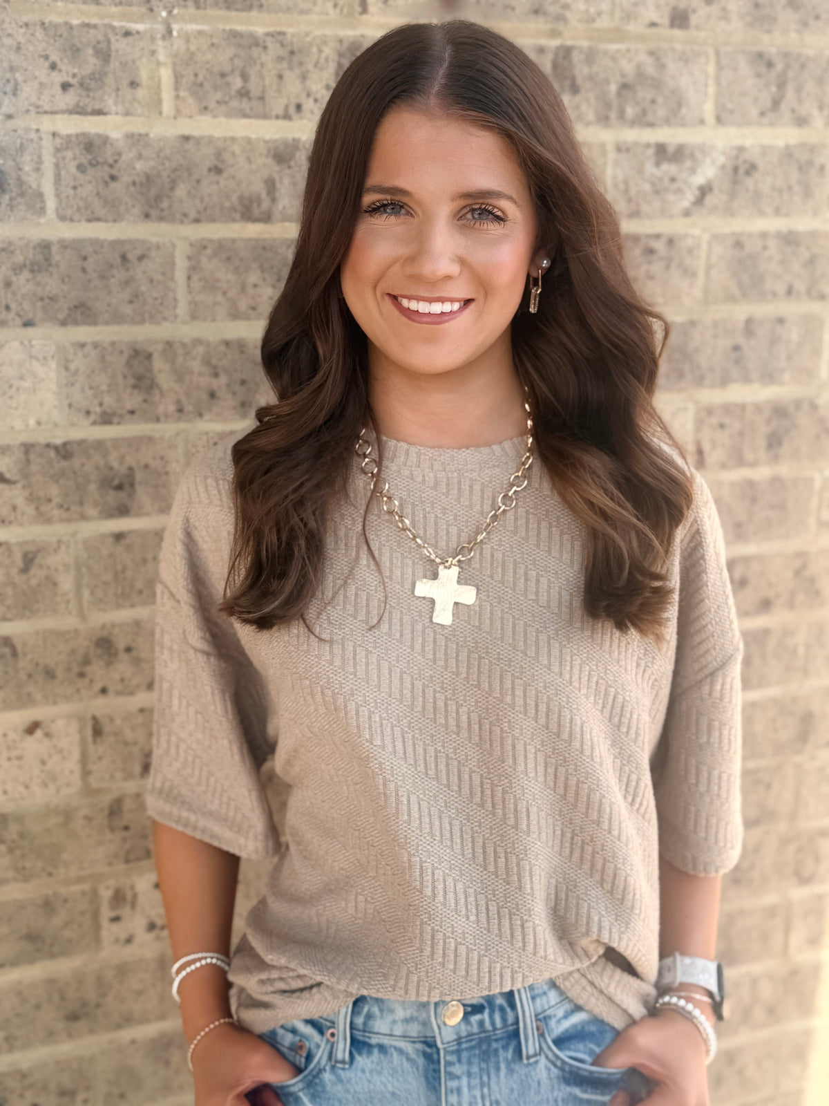 Gemma Textured Top