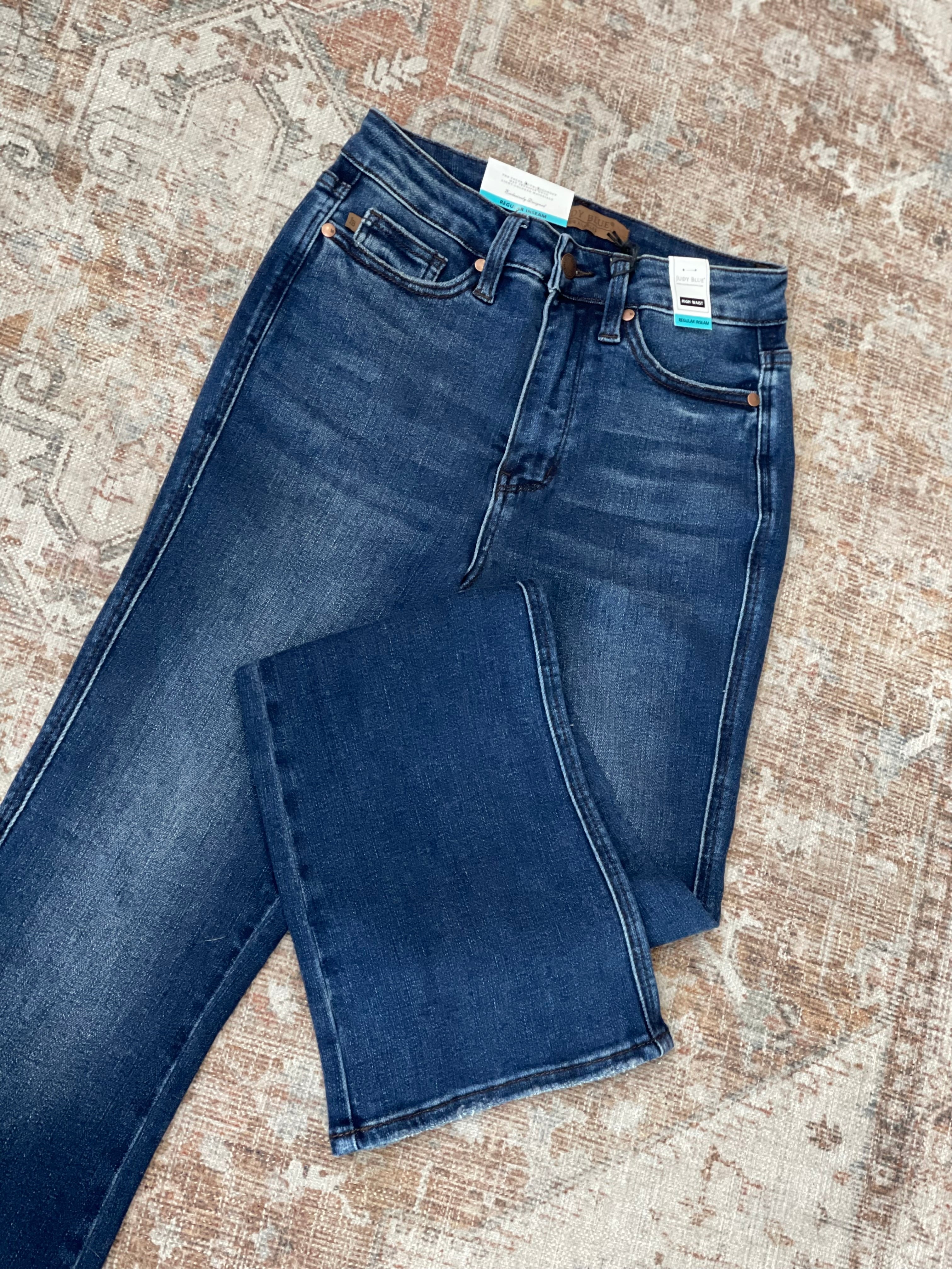 Aubrey Embroidered Bootcut