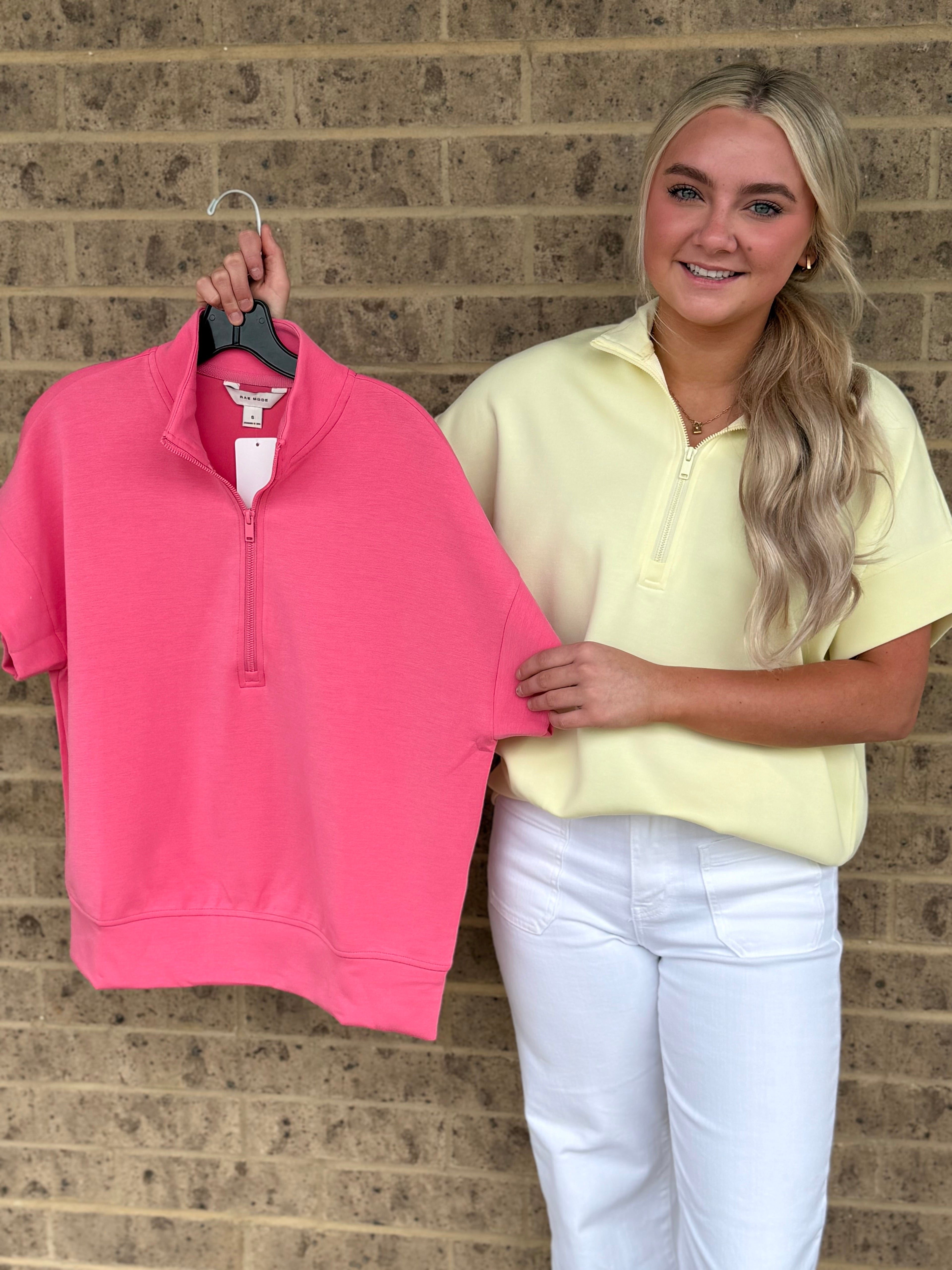 Mackenzie Luxe Quarter Zip