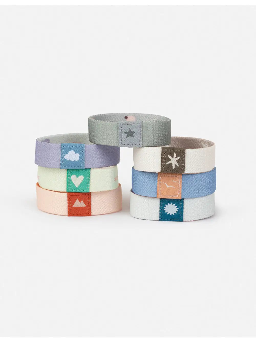 Pastel Kids Reversible Wristband Pack