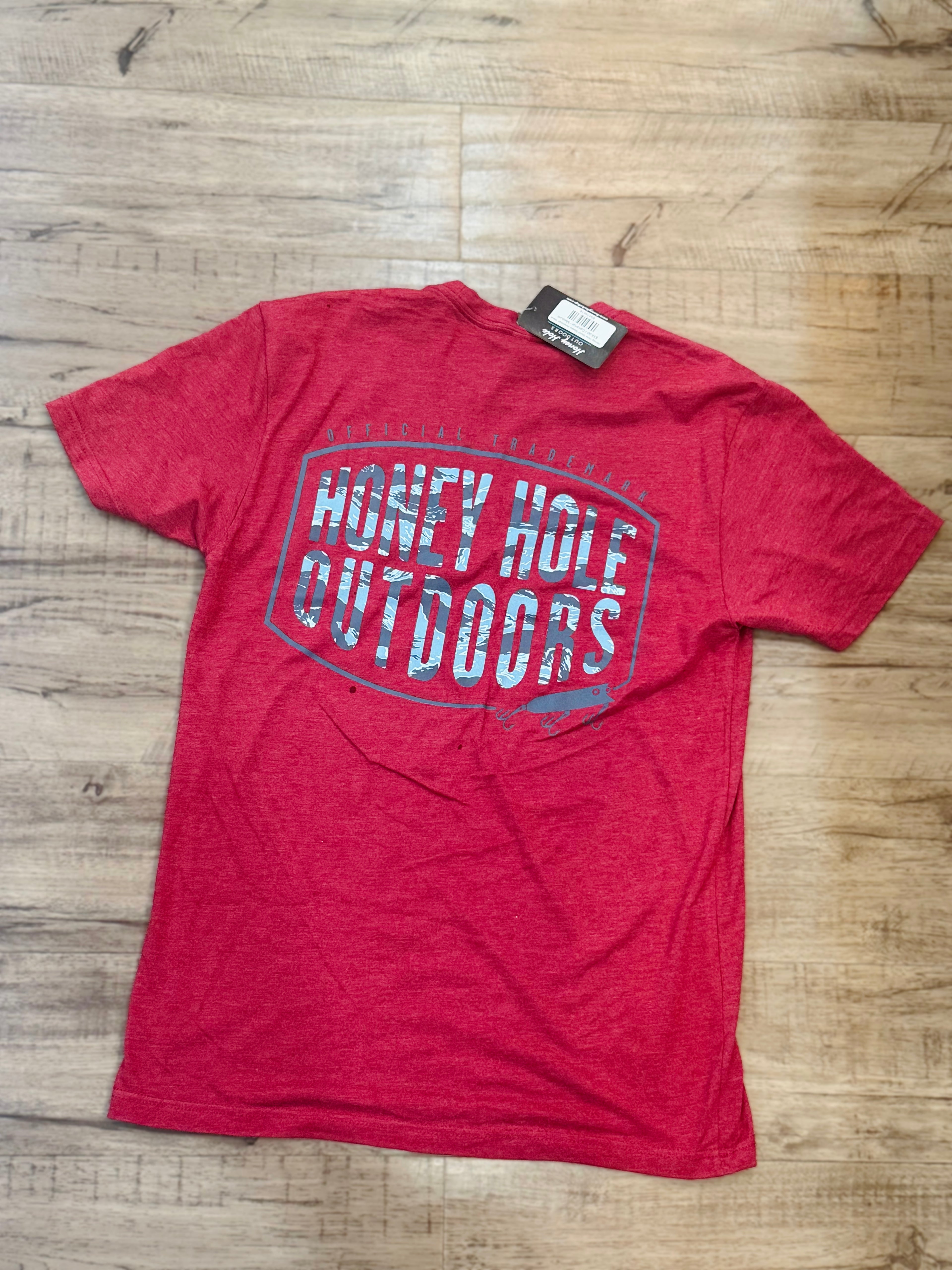 Honey Hole Short Sleeve American Wave