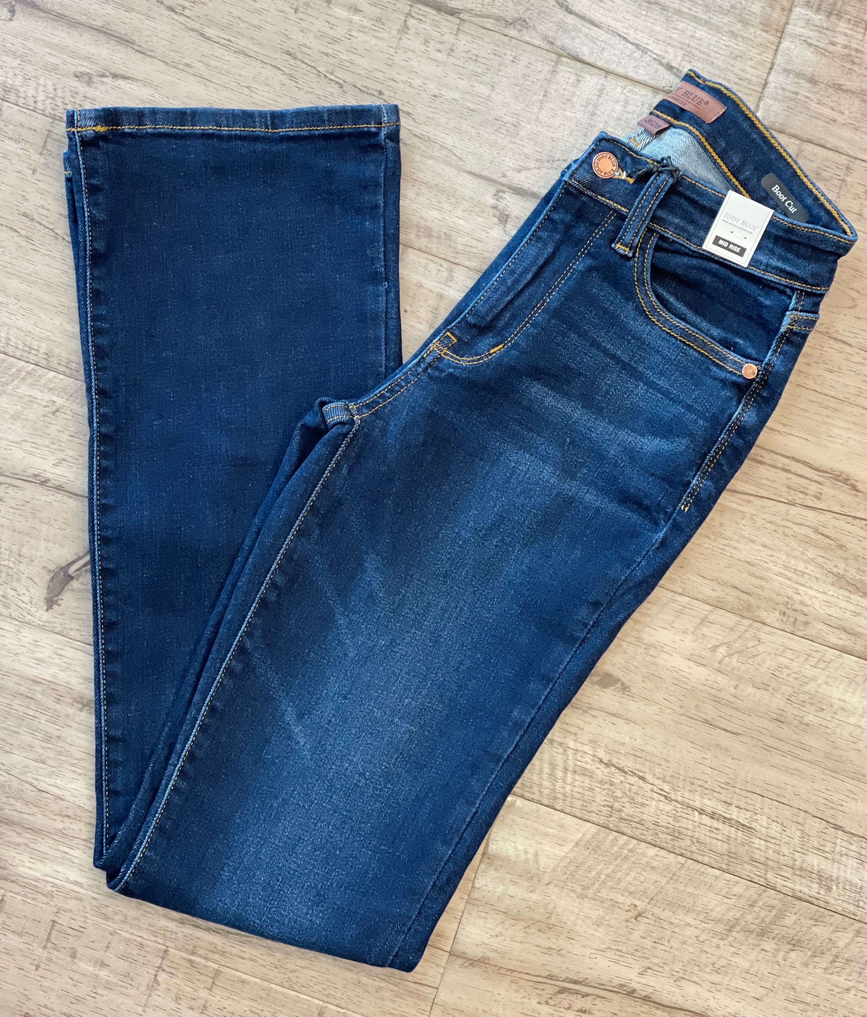 Elise Judy Blue Bootcut