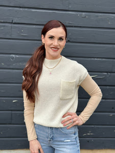 Melinda Sweater Vest Top
