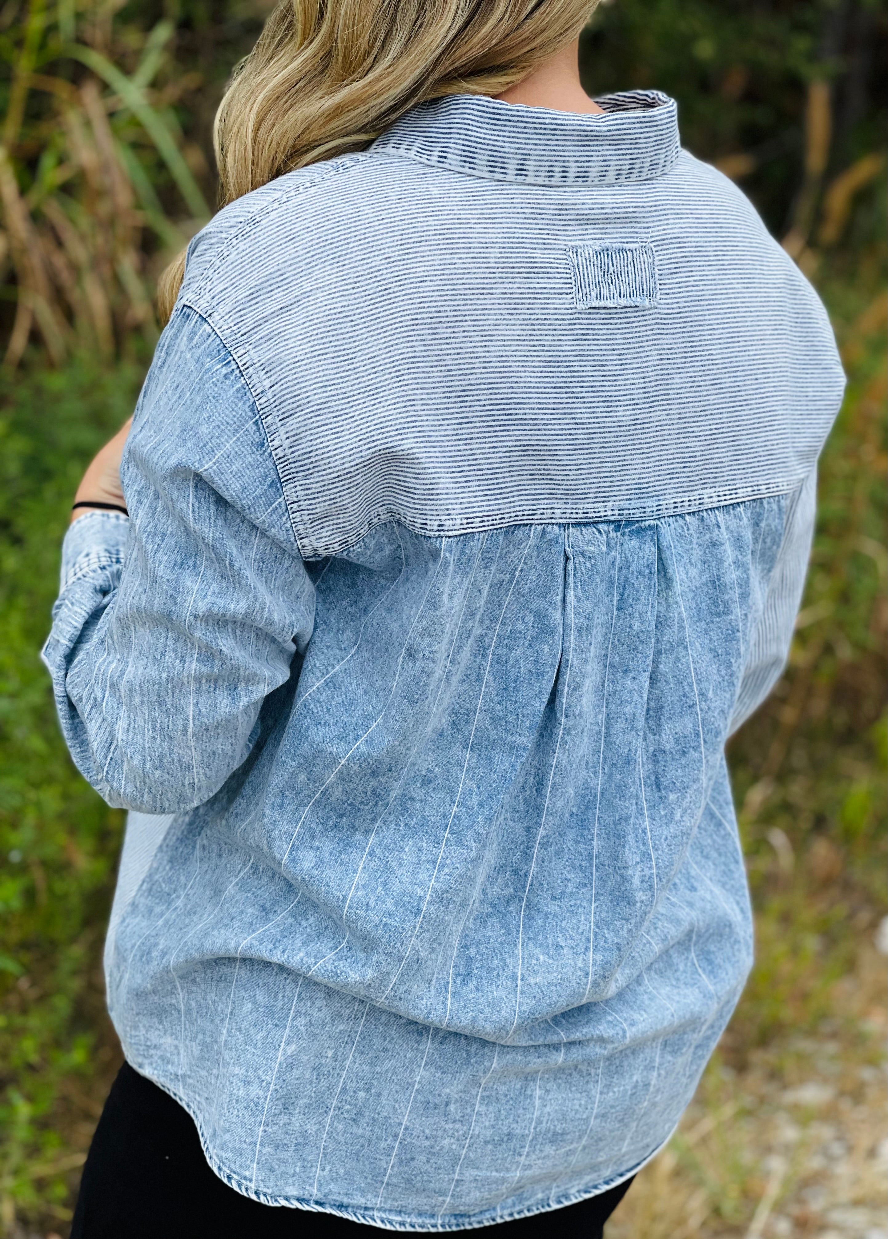 Ivy Button Up Top
