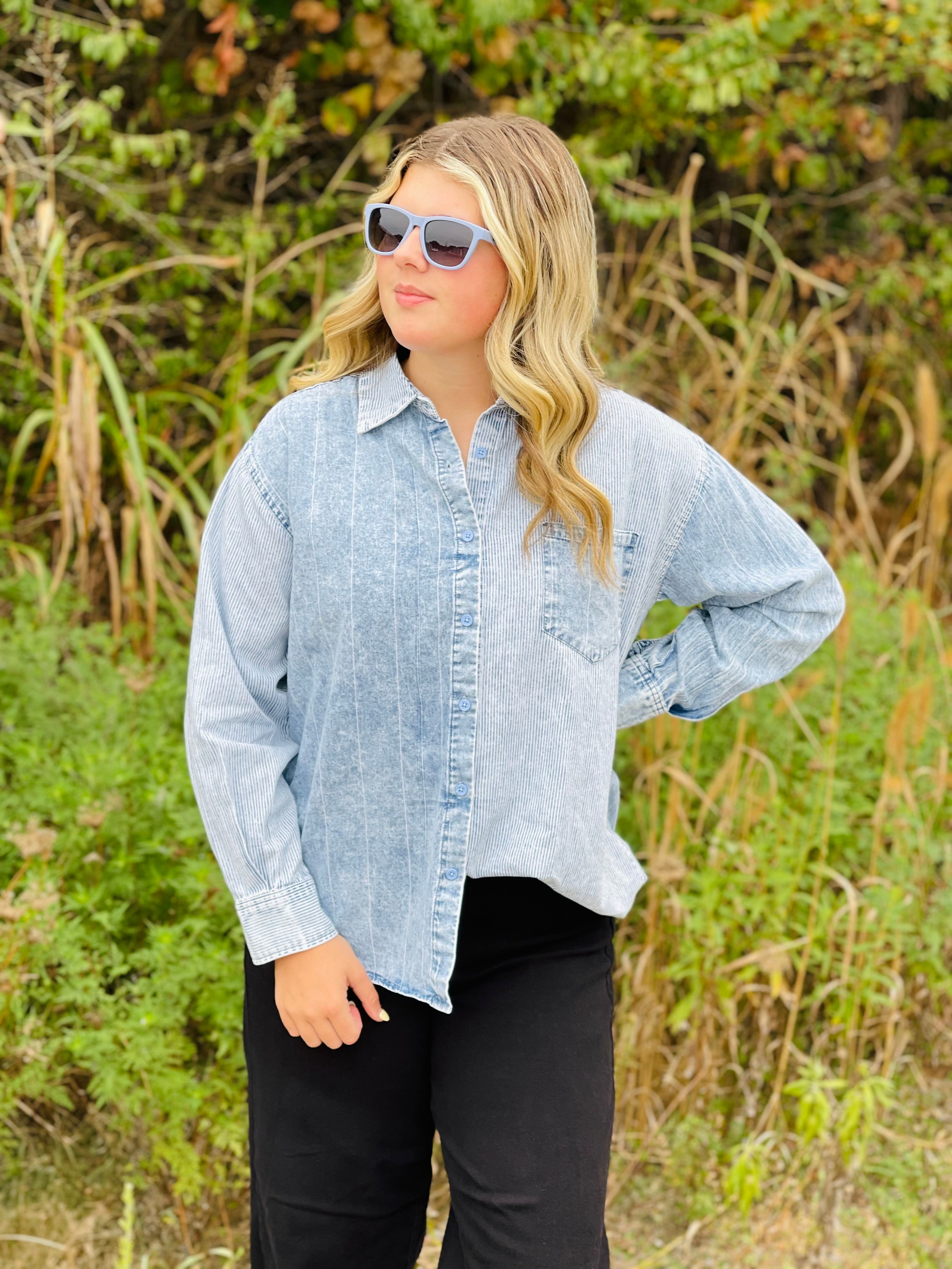 Ivy Button Up Top