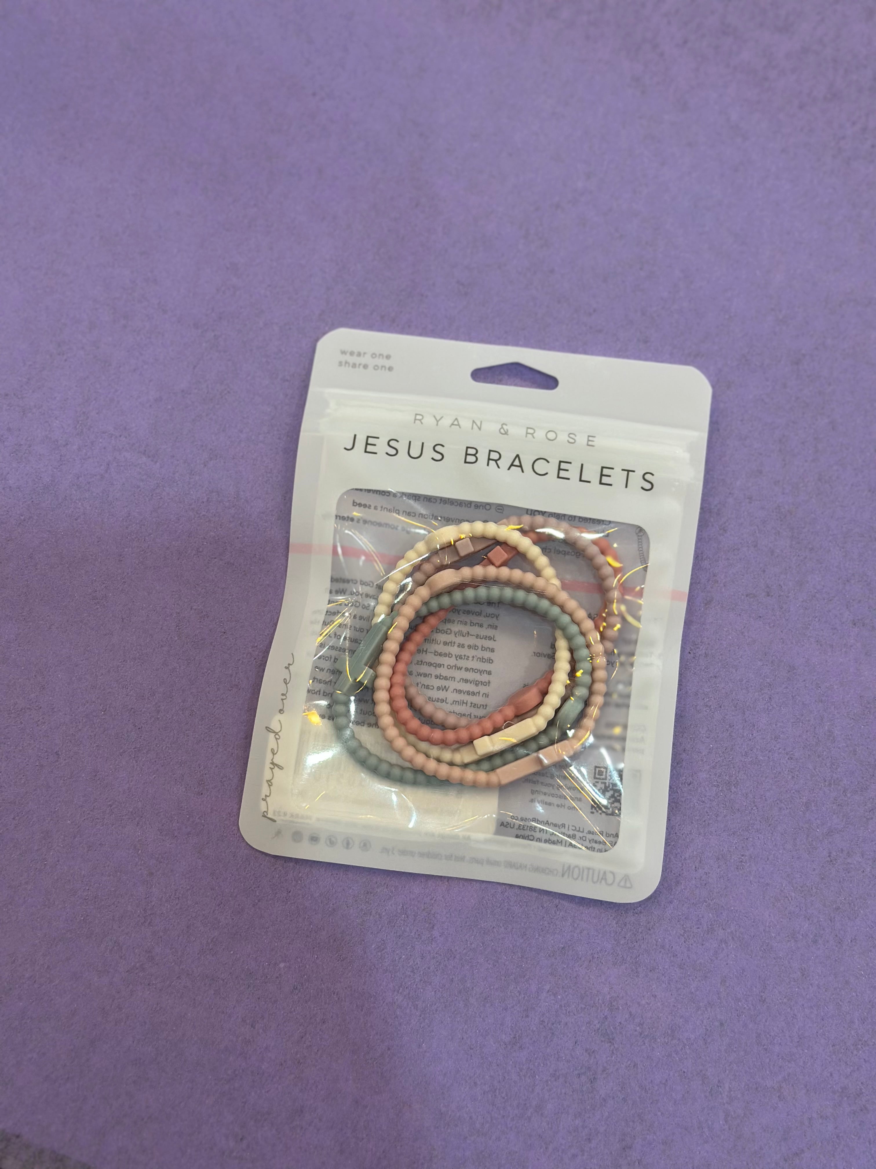 Silicone Jesus Bracelets