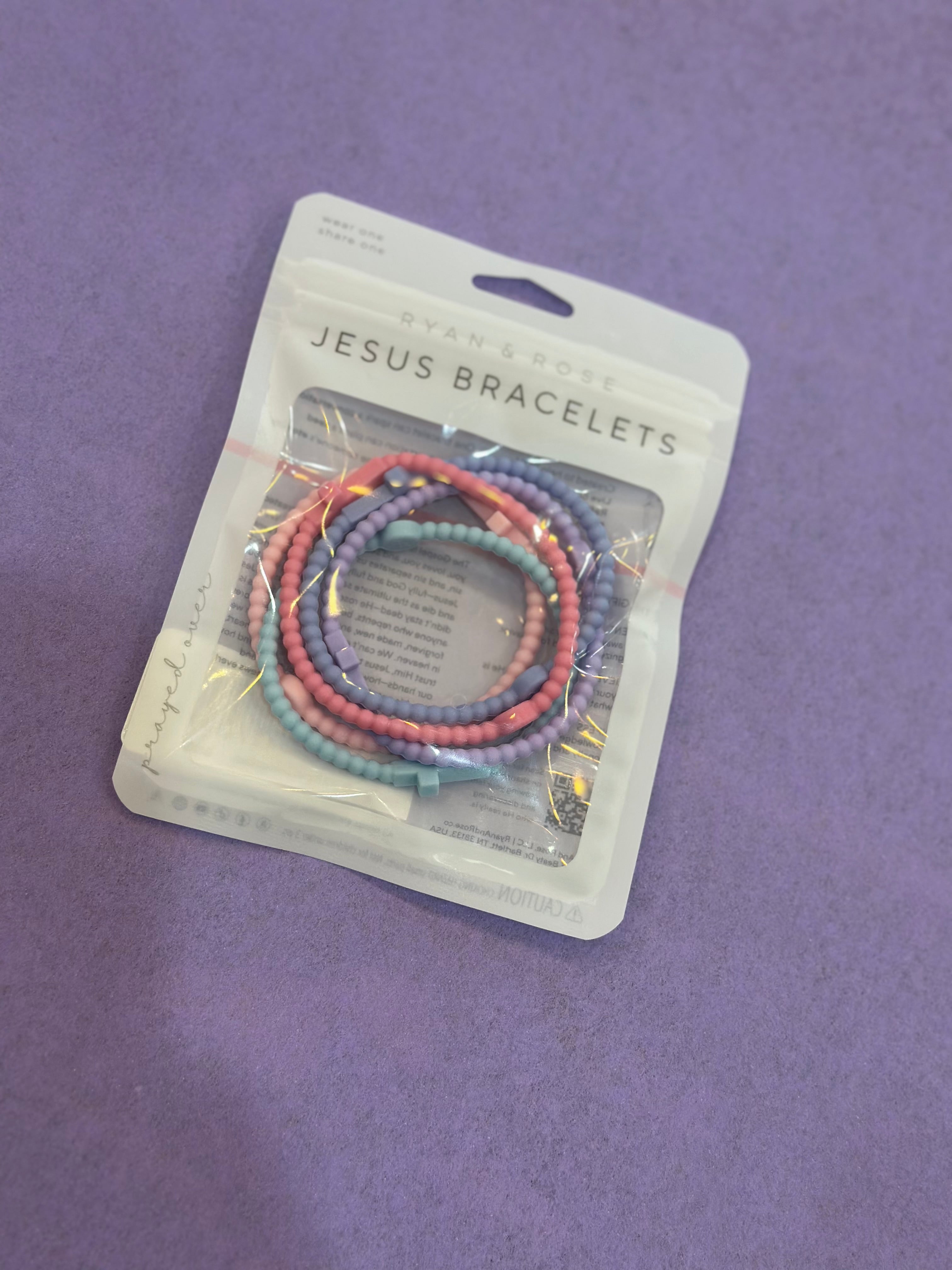Silicone Jesus Bracelets