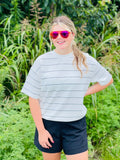 Lexi Striped Modal Top