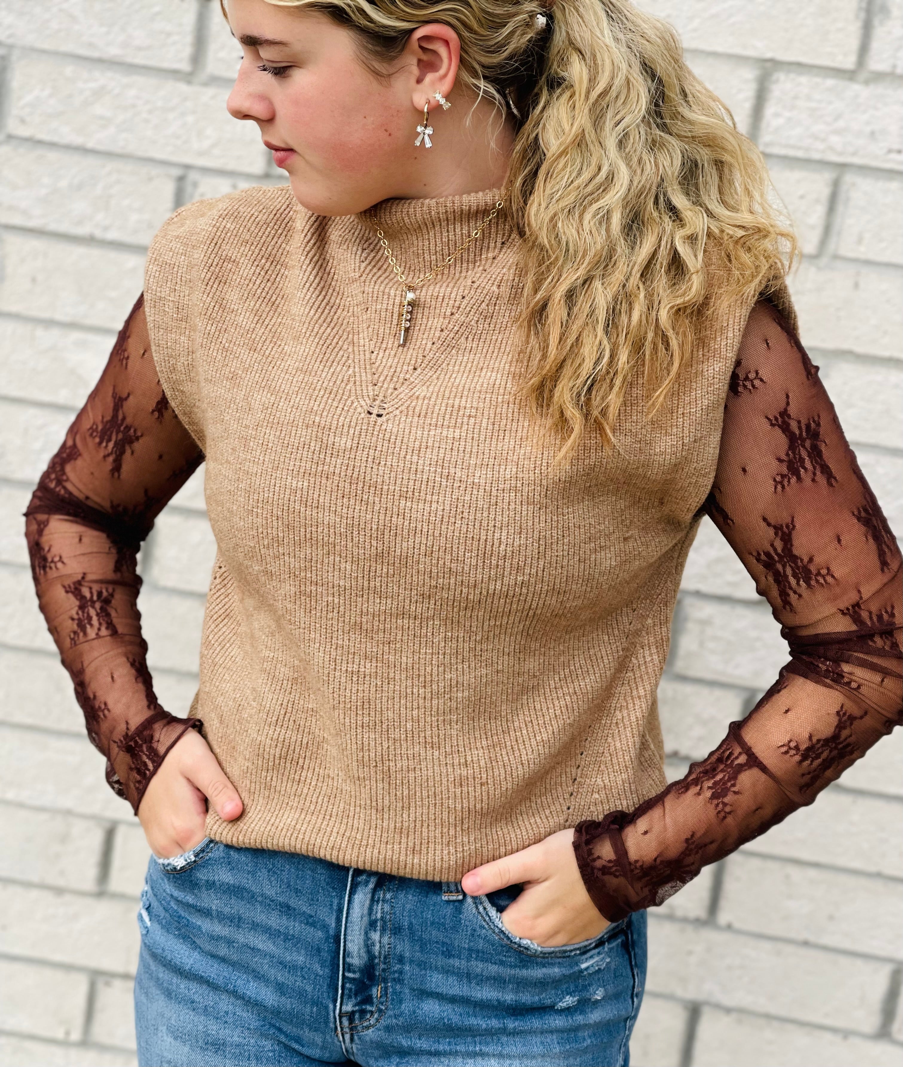 Luxe Layering Mesh Top
