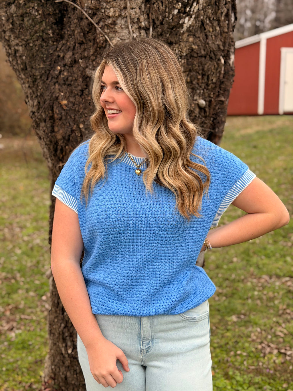 Sadie Summer Knit Sweater Top