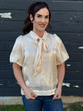Under the Mistletoe Bow Top